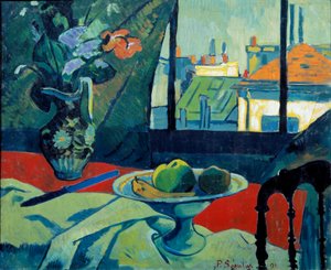 静物画、芸術家の工房 絵画 ポール・セルジエ（1863-1927） 1891年 日。0,6x0,73 m パリ、オルセー美術館 作： Paul Sérusier