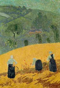 収穫 作： Paul Sérusier
