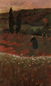 そばの収穫 作： Paul Sérusier