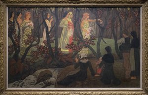 不明な画像 作： Paul Sérusier