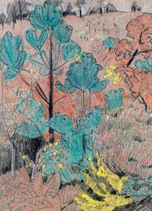 ウッドの下、c1883-1927 作： Paul Sérusier