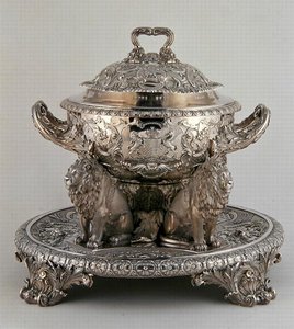 ランデル社、ブリッジ社、ランデル社製の「スープチューレン 作： Paul Storr