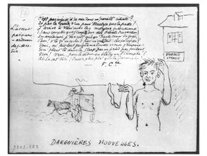 「ダルニエールヌーヴェル」、1876年、ヴィエンヌでコーチマンから奪われたアーサーランボー（1854-91年）