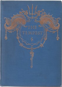 フロントカバーのデザイン、イラスト、The Tempest、1908 作： Paul Vincent Woodroffe