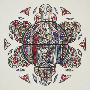 聖母の戴冠式」1910年頃（水彩・紙） 作： Paul Vincent Woodroffe