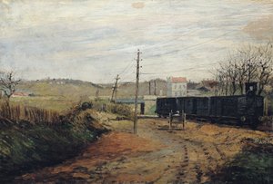 アルジャントゥイユの駅 作： Paul Vogler