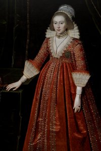ボヘミアのエリザベス女王「冬の女王」（1596-1662） 作： Paul van Somer