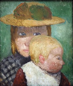 太陽の中の子供たち 1903年頃（テンペラ、厚紙）