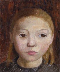 少女の頭 作： Paula Modersohn Becker