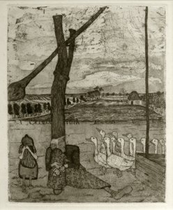 失われたガチョウについてのおとぎ話 作： Paula Modersohn Becker