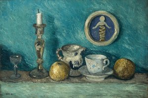 デッラロッビアプットのある静物c。 1905年。 作： Paula Modersohn Becker
