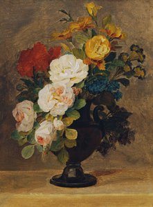 アンティーク花瓶の花束 作： Pauline von Koudelka Schmerling