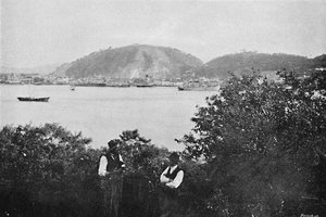 サントス港、1895