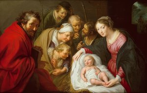 羊飼いの崇拝。 1630 作： Paulus Moreelse