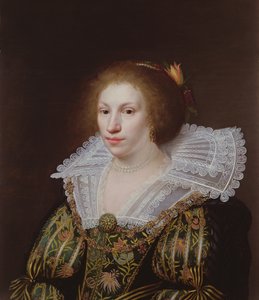 若い女性の肖像画