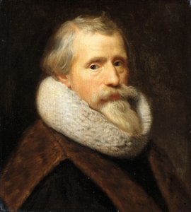 自画像 作： Paulus Moreelse
