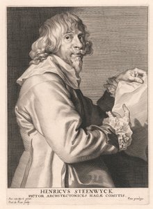 Henricus Steenwyck、ハーグ伯爵の建築画家 作： Paulus Pontius