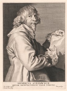 Henricus Steenwyck、ハーグ伯爵の建築画家 作： Paulus Pontius