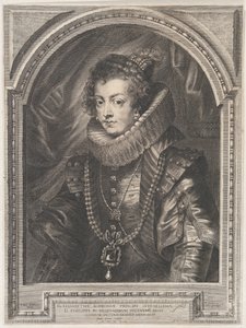 スペインの女王、ブルボンのエリザベートの肖像、1632., 1632. 作： Paulus Pontius