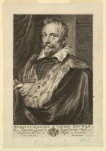 男の王子のアイコンからのヤン・ファン・デル・ワウウェルの肖像 作： Paulus Pontius