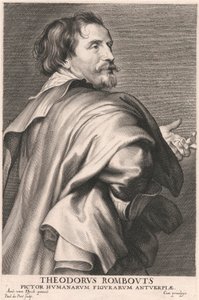 セオドア・ロンバウツ、アントワープの人物画の画家 作： Paulus Pontius