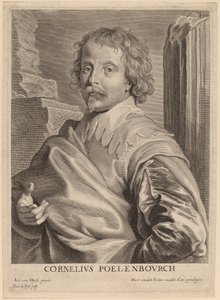 コーネリアス・ファン・ポエレンバーグ 作： Paulus Pontius after Sir Anthony van Dyck