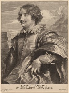 パウルス・ポンティウス 作： Paulus Pontius after Sir Anthony van Dyck