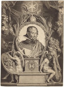 オリバレス伯ガスパル・デ・グスマン 作： Paulus Pontius, after Sir Peter Paul Rubens, after Diego Velázquez