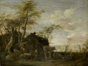 牧夫の小屋 作： Paulus Potter