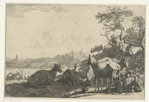 羊飼い 作： Paulus Potter