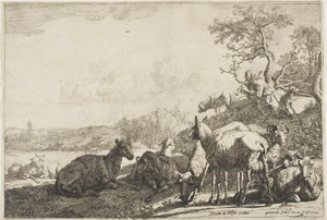 羊飼い 作： Paulus Potter