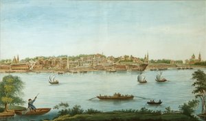 パーマの眺め、1832年 作： Pavel Emelyanovich Razmakhnin