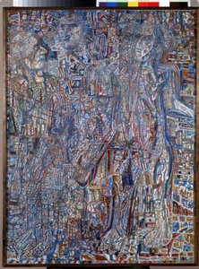 「パーソンナージュ パーヴェル・ニコライエヴィチ・フィロノフ（1883-1941）の絵画 1930年 サンクトペテルブルクの国立ロシア美術館 作： Pawel Nikolajewitsch Filonow