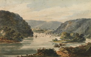 ハーパーズ フェリーでのポトマック川の眺め、1811 年頃。 1813年。