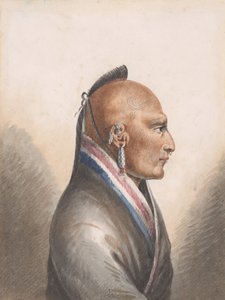 リトル オーセージ族の酋長、1811 年頃。 1813年。