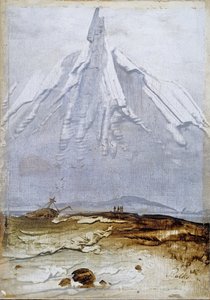 難破船のある海岸風景 作： ピーター・バルケ