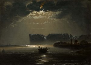 月光の北岬、1848年。