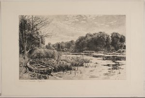 Strandmøllenの池 作： Peder Monsted