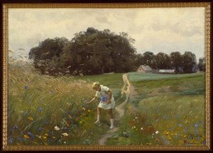 草原のブーケ 作： Peder Monsted
