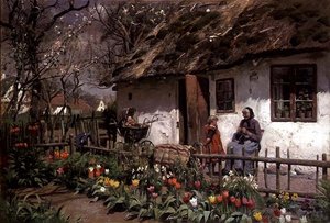 コタツの外 作： Peder Monsted