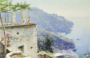 ラヴェロの海岸線 作： Peder Monsted