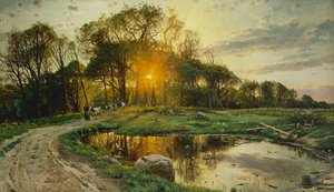 帰国 作： Peder Monsted