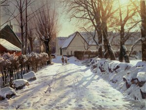 ロードホーム、1923 作： Peder Monsted