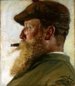 クリスチャン・クローグ 作： Peder Severin Krøyer