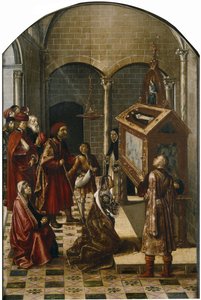 聖ペテロ殉教者の墓、1493-1499 作： Pedro Berruguete
