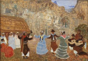 クレオールダンス 作： Pedro Figari