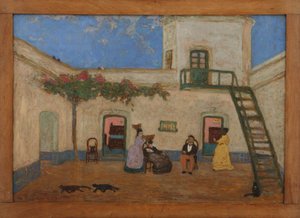 パティオまたはユニタリパティオ 作： Pedro Figari