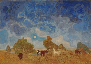 パンパ 作： Pedro Figari