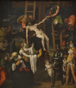 十字架からの降下、1547 作： Pedro Machuca