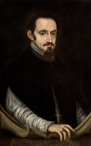 バロック : 大司教アンブローズ イグナティウス スピノラとグズマン (1632-1684) の肖像、ヌネス デ ビリャビセンシオ、ペドロ (1635-1700)、17 世紀後半。 キャンバスに油彩、82x52。 セビリア市議会
